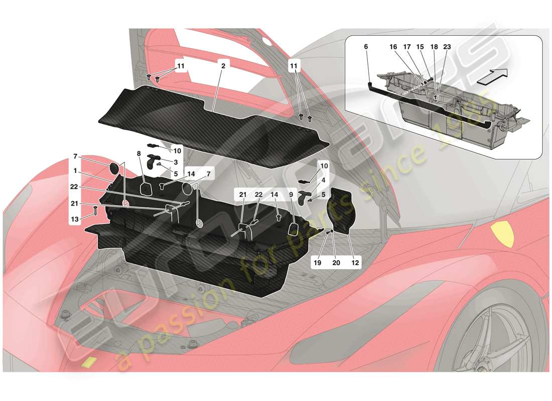 part diagram containing part number 14642797