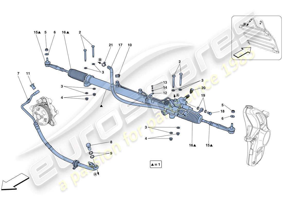 part diagram containing part number 256225