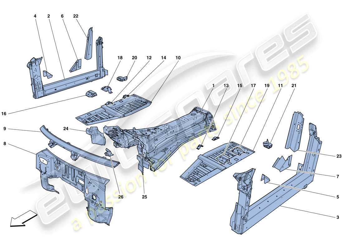 part diagram containing part number 323650