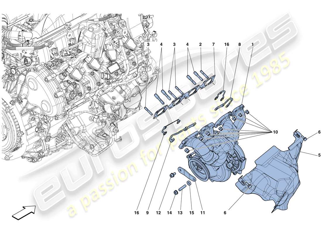 part diagram containing part number 342842