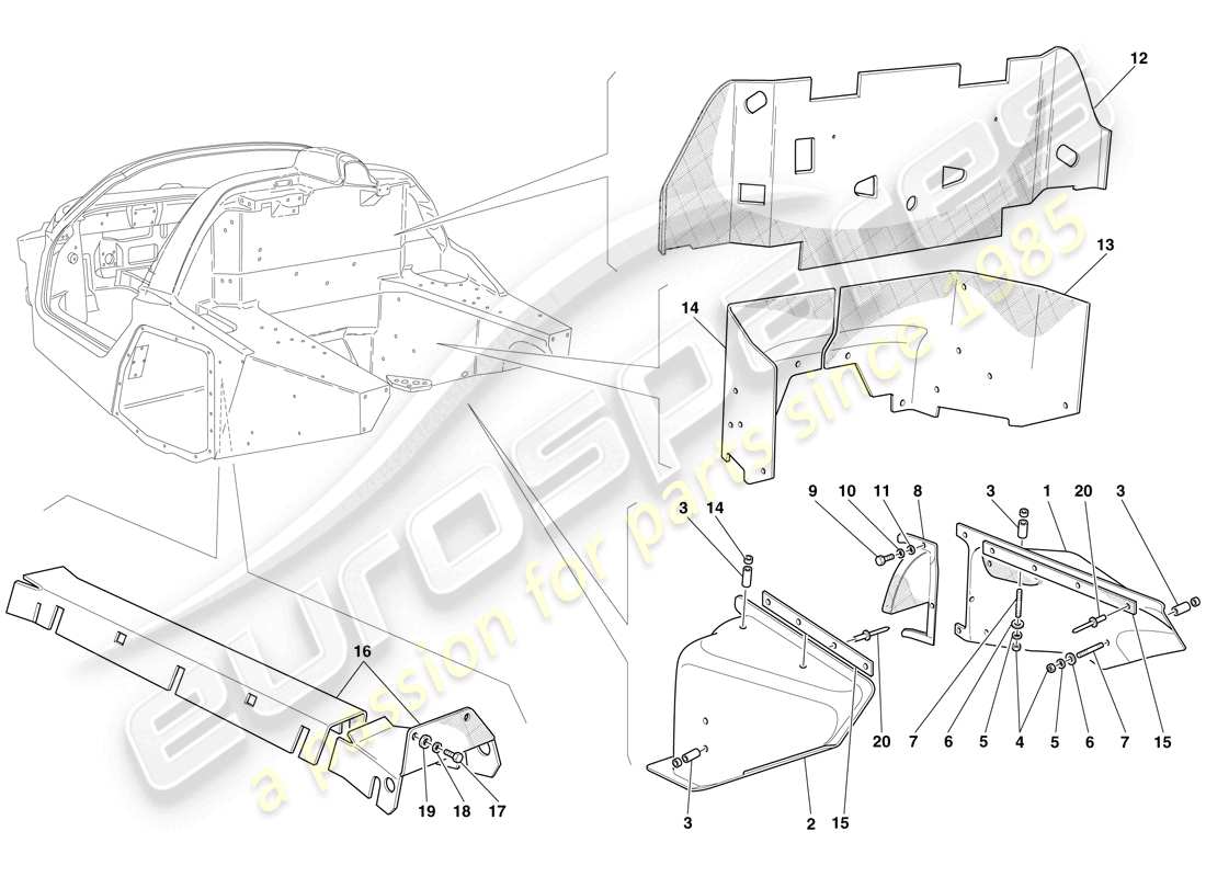 part diagram containing part number 68641500