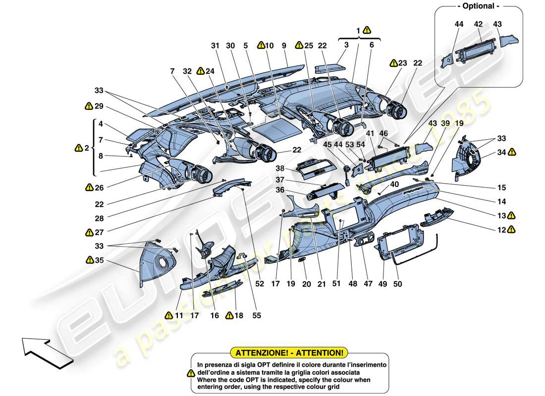 part diagram containing part number 88843100