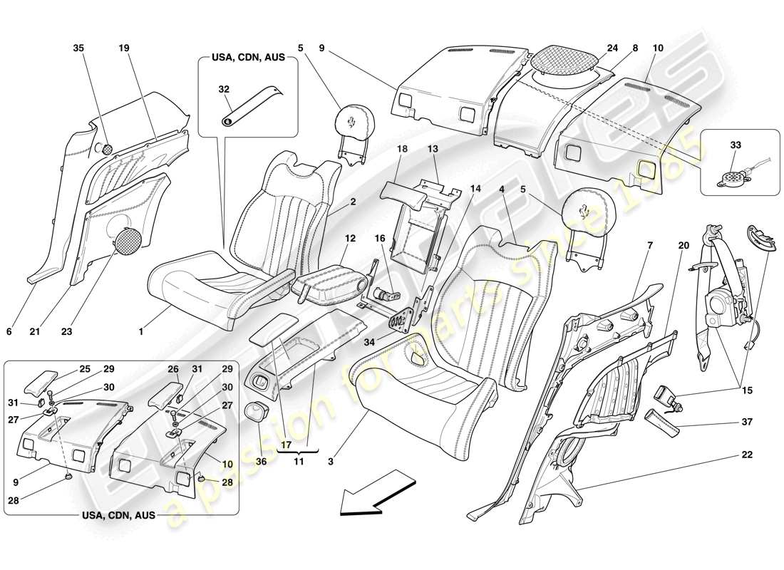 part diagram containing part number 67629000