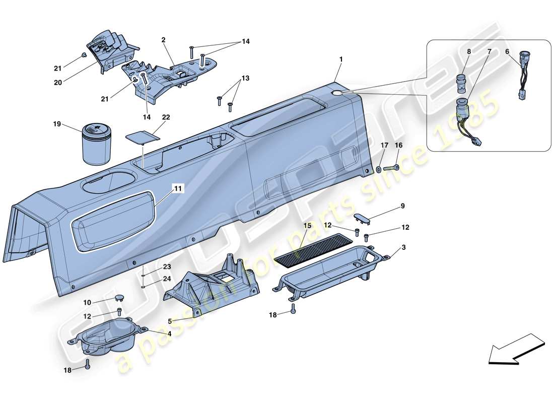 part diagram containing part number 862724