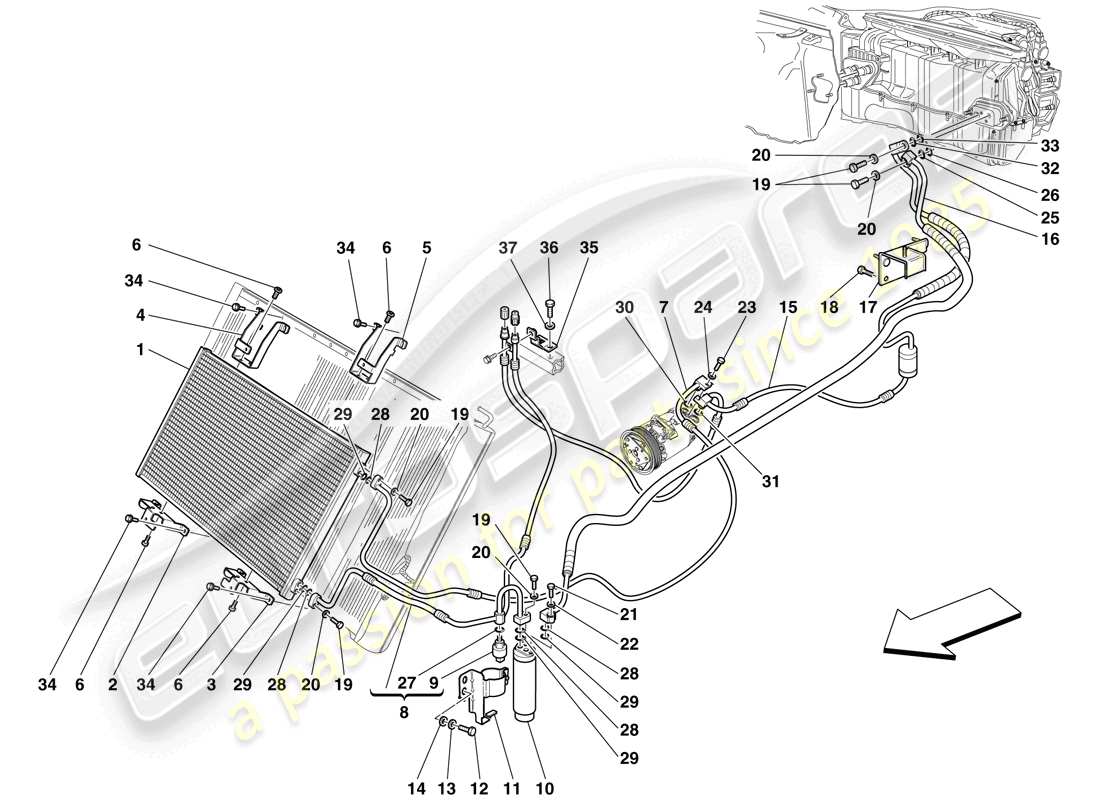 part diagram containing part number 68392700