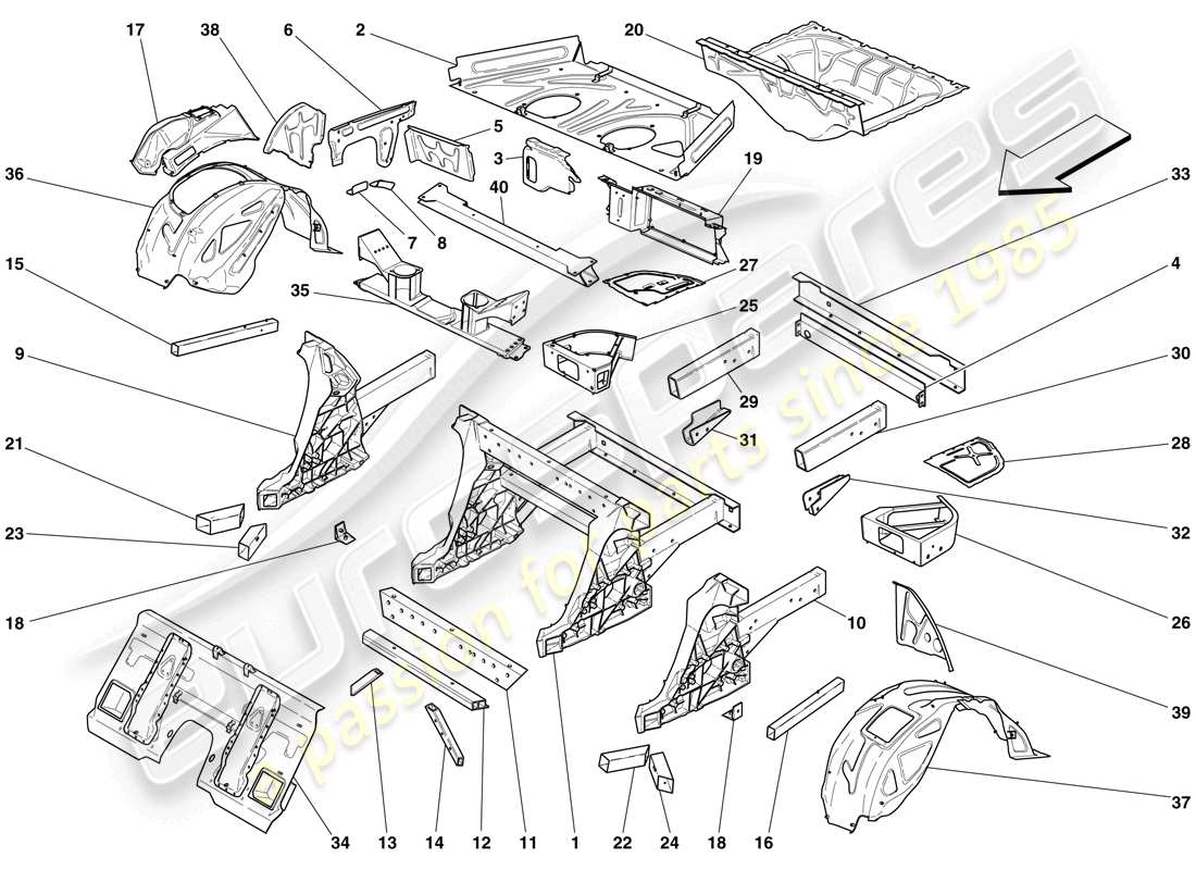 part diagram containing part number 985223670