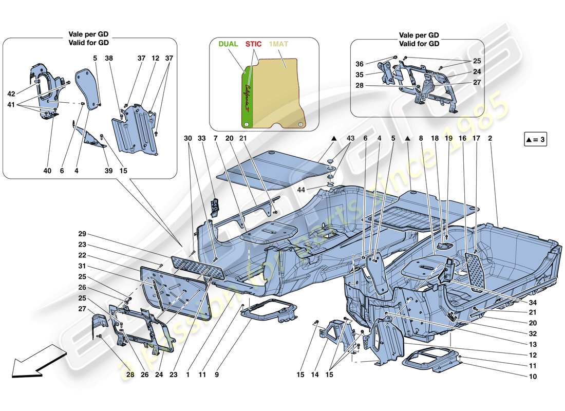 part diagram containing part number 872292..