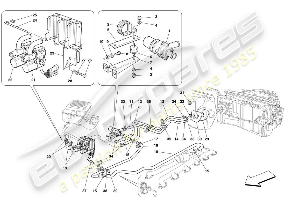 part diagram containing part number 185579