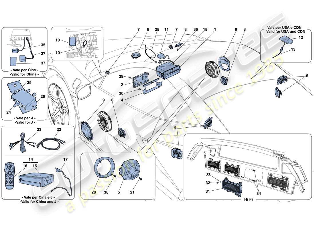 part diagram containing part number 265842