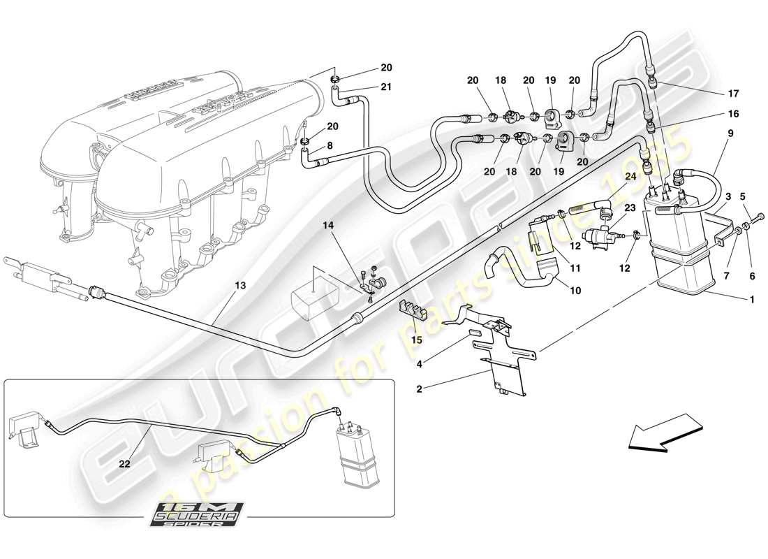 part diagram containing part number 192883