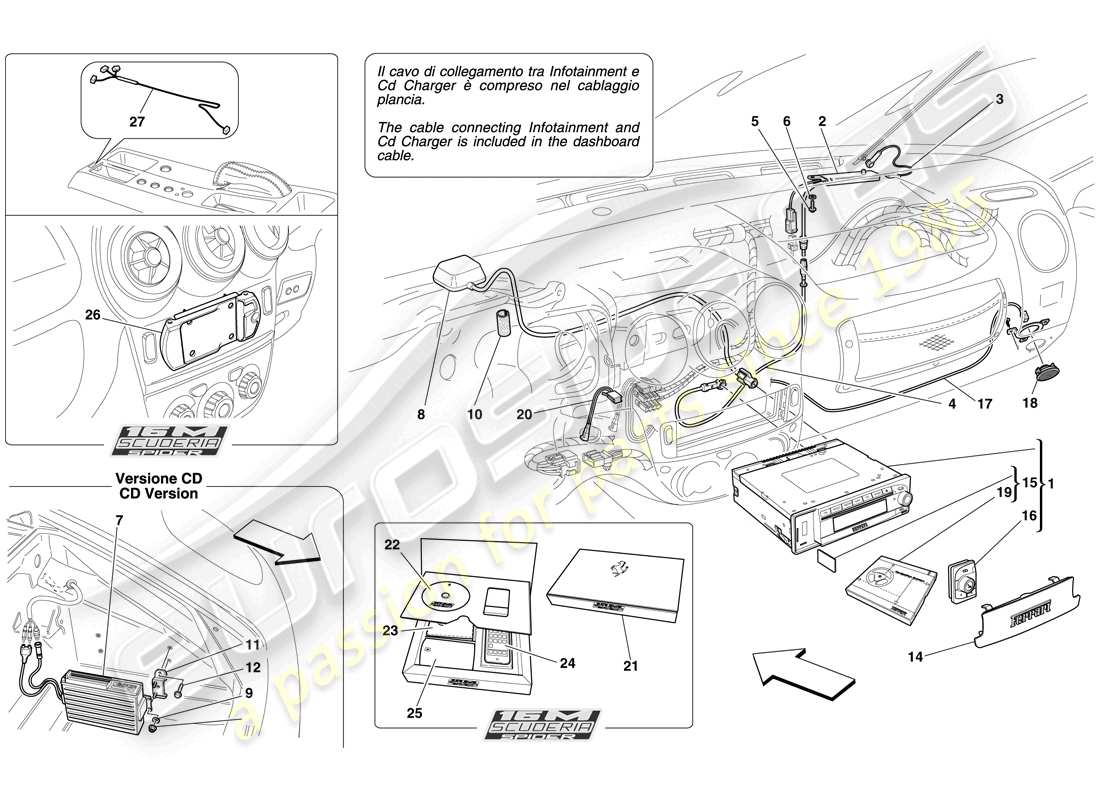 part diagram containing part number 254875