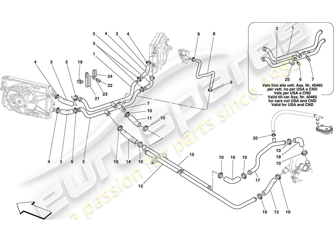 part diagram containing part number 238695