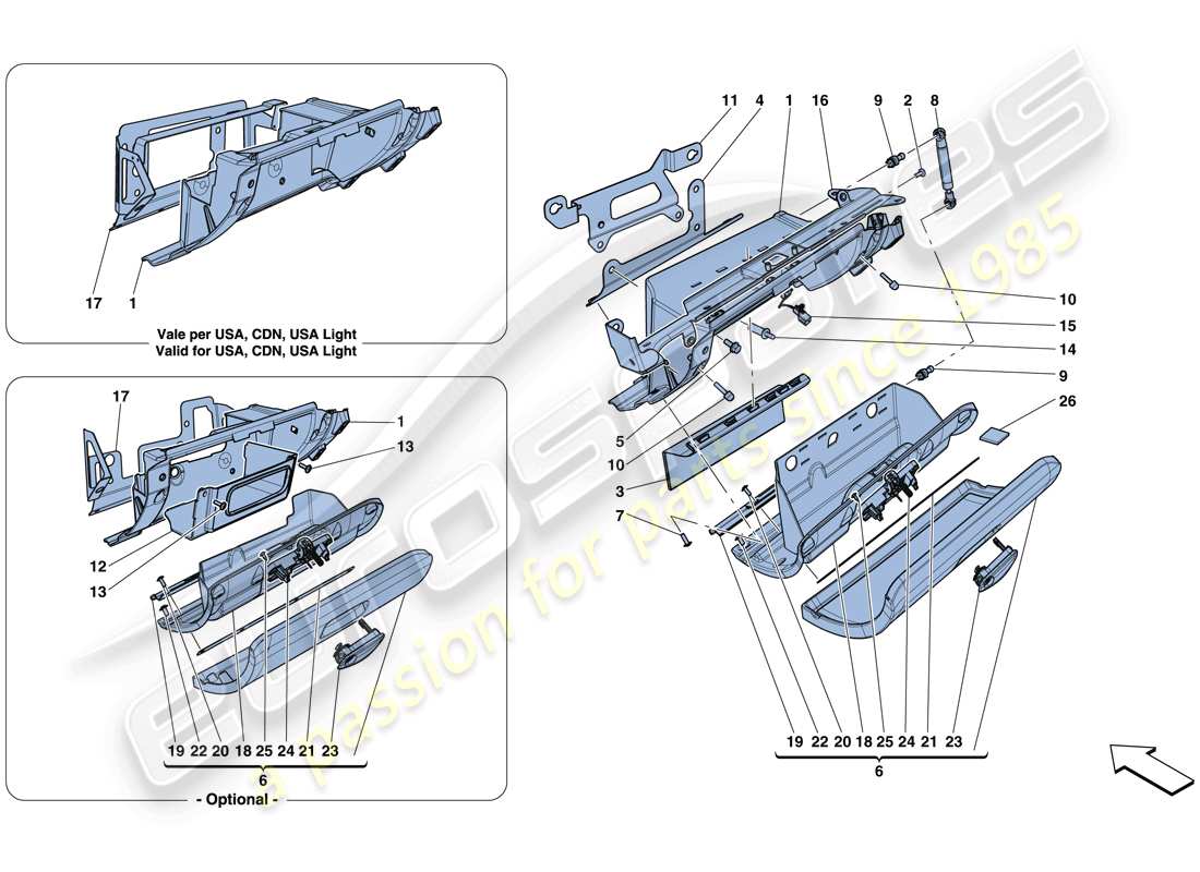 part diagram containing part number 80846300