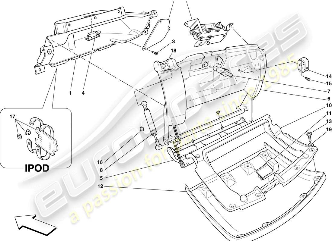 part diagram containing part number 68662600