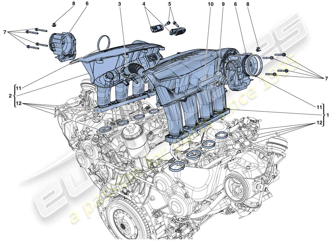 part diagram containing part number 313701