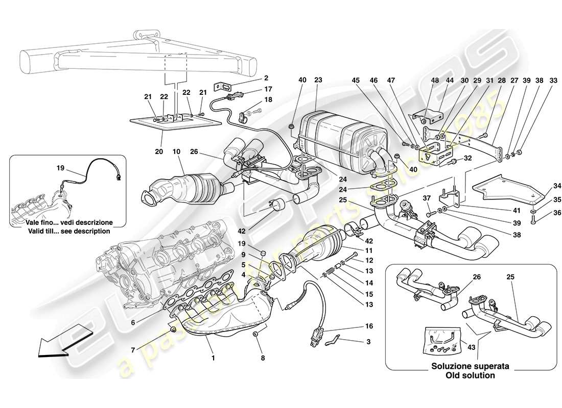 part diagram containing part number 231542