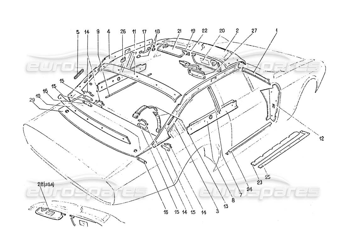 part diagram containing part number 251-64-160-00