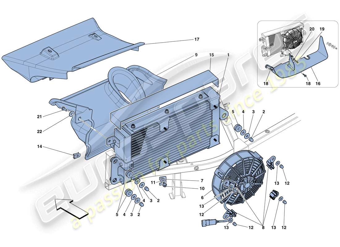 part diagram containing part number 83002500