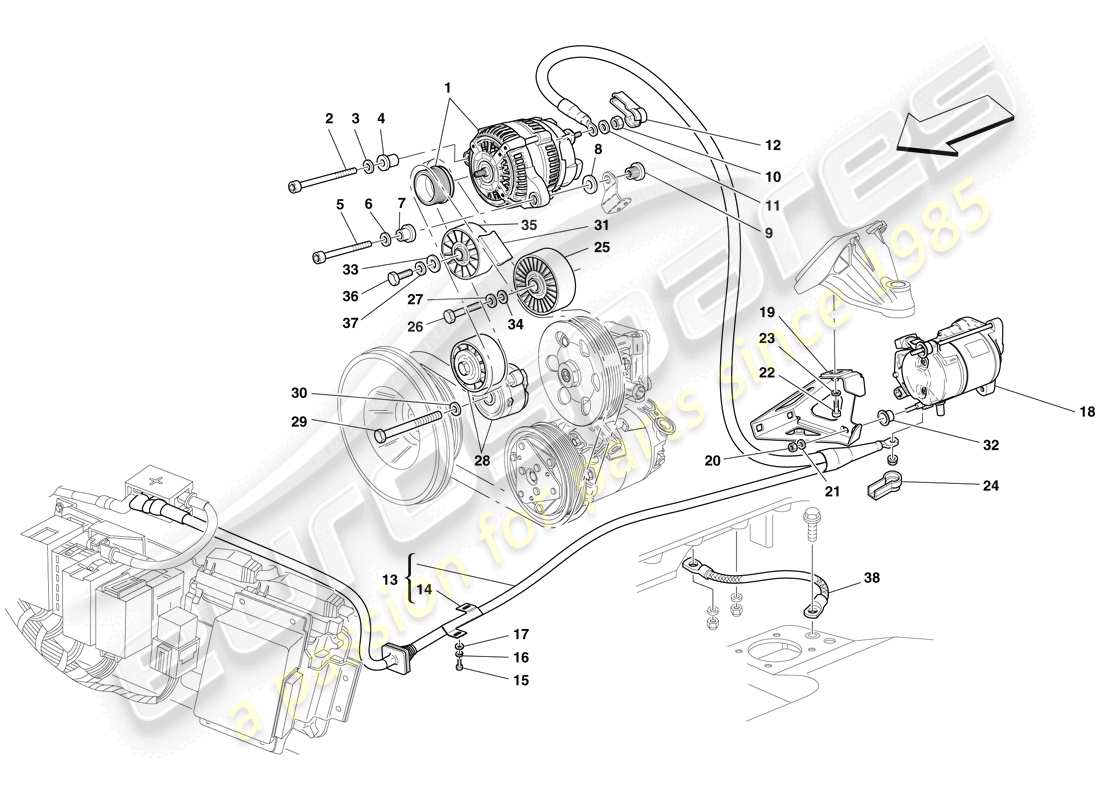 part diagram containing part number 250367