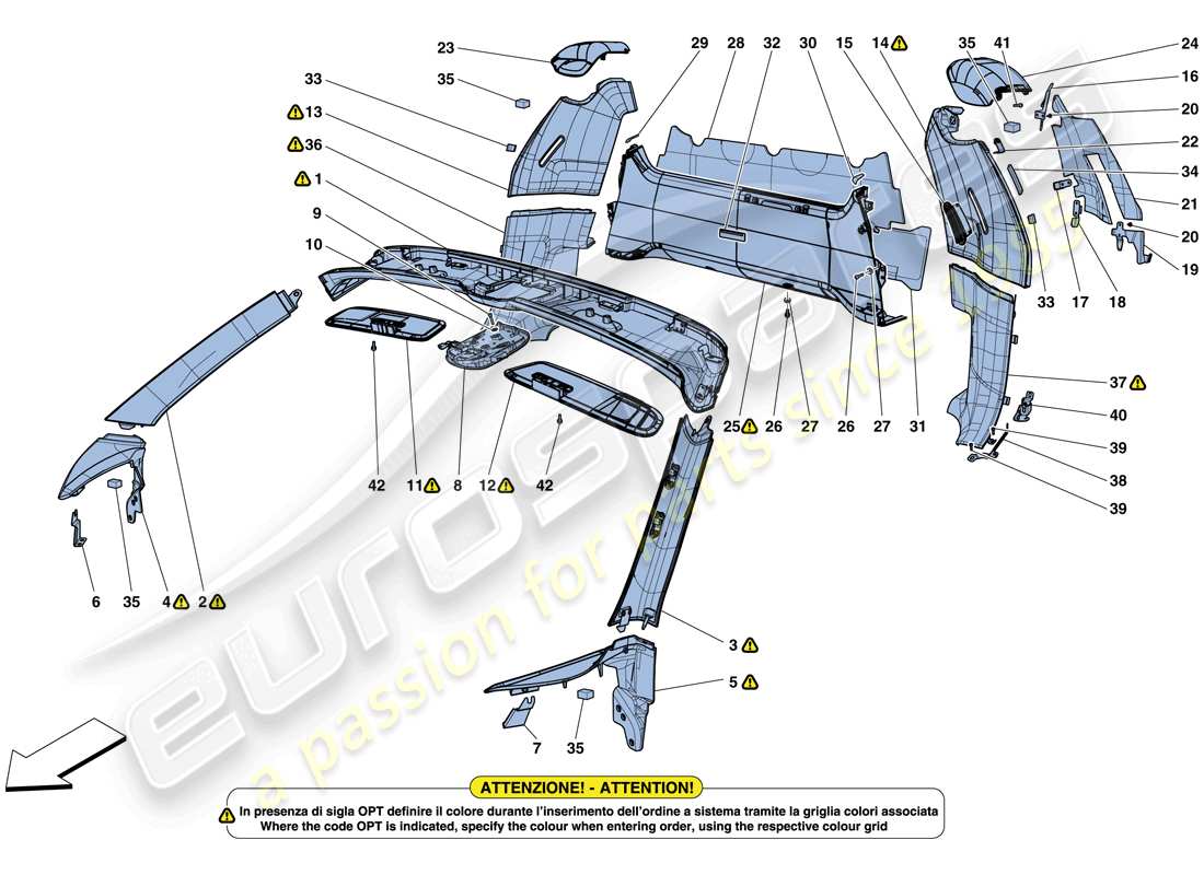 part diagram containing part number 87455000