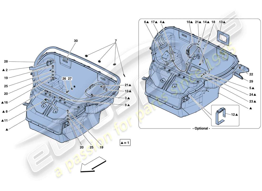 part diagram containing part number 86833100