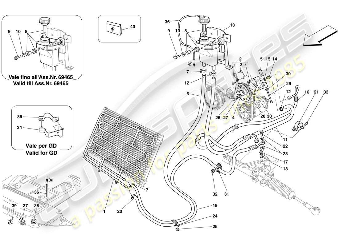 part diagram containing part number 198036