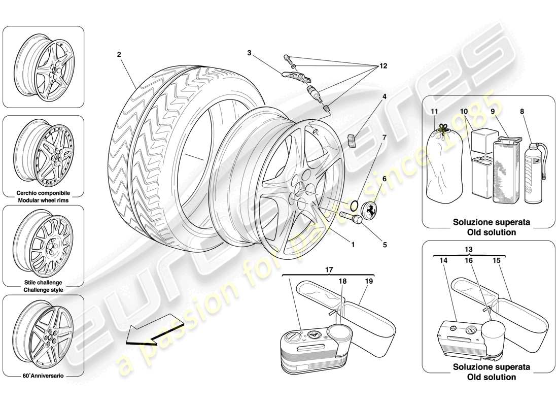 part diagram containing part number fwhe062