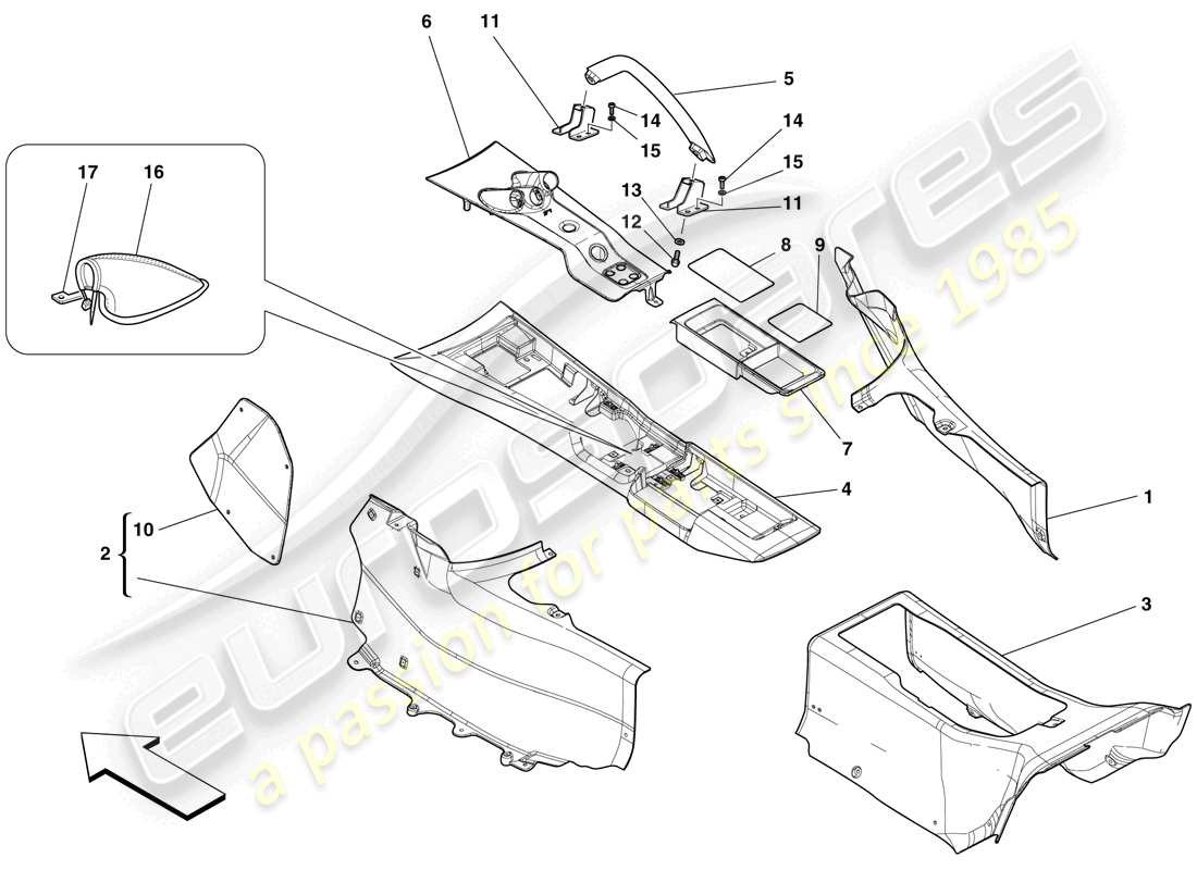 part diagram containing part number 82714800