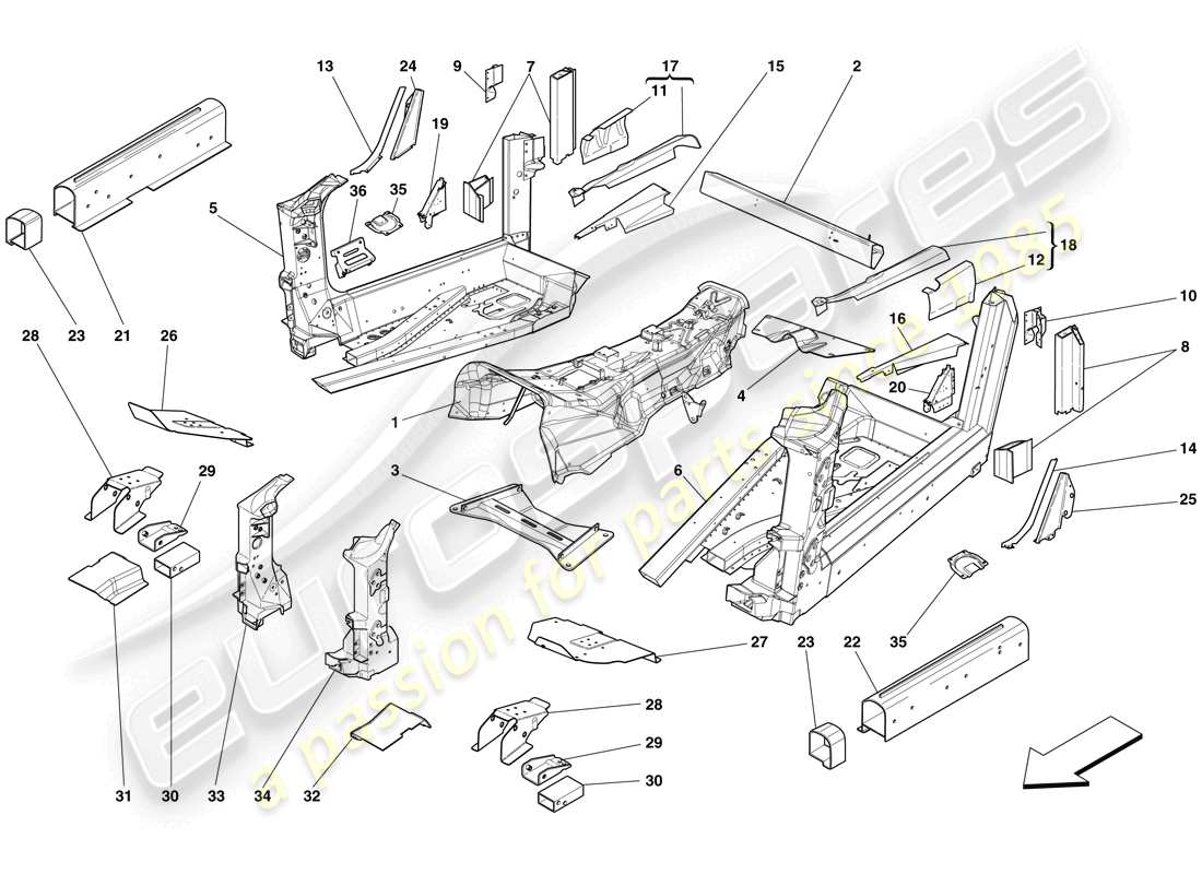 part diagram containing part number 985264119