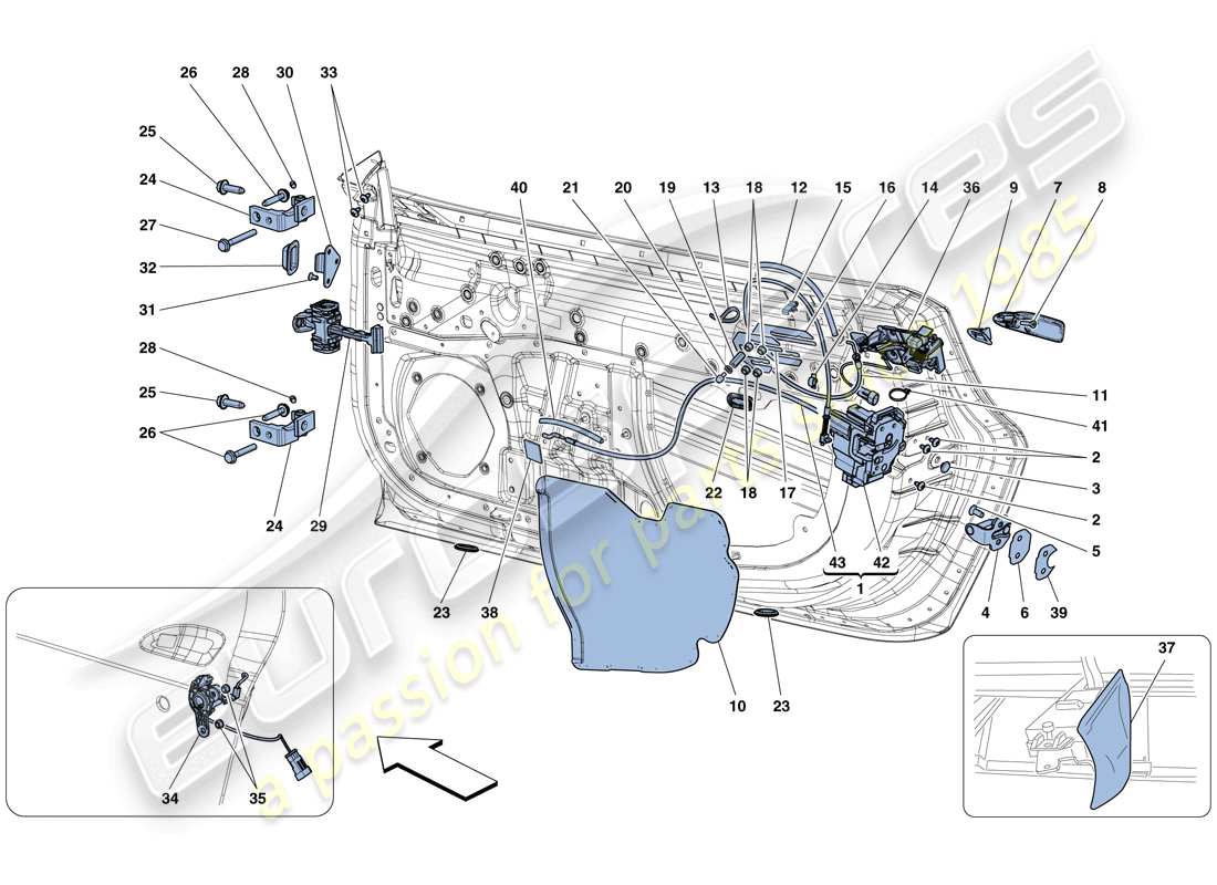 part diagram containing part number 87217610