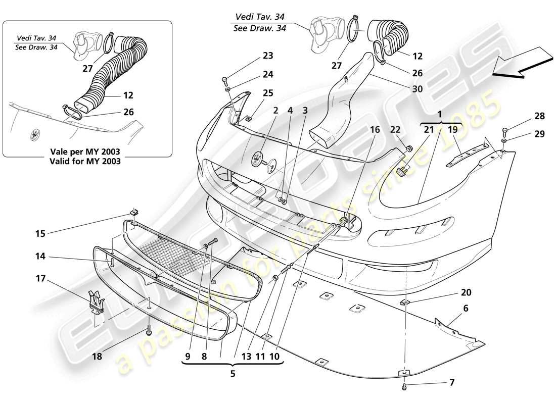 part diagram containing part number 980138591