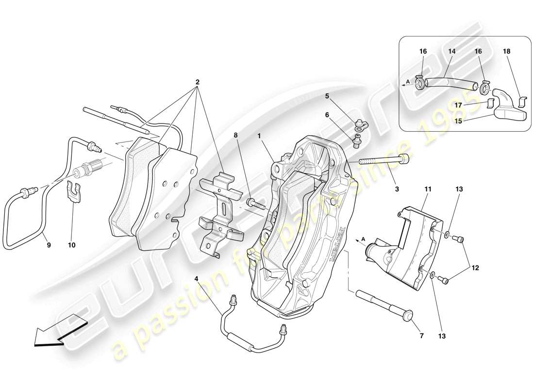 part diagram containing part number 262188