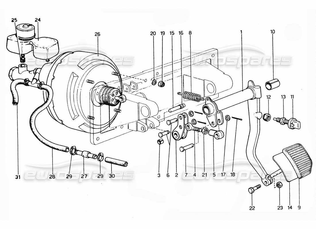 part diagram containing part number 101541