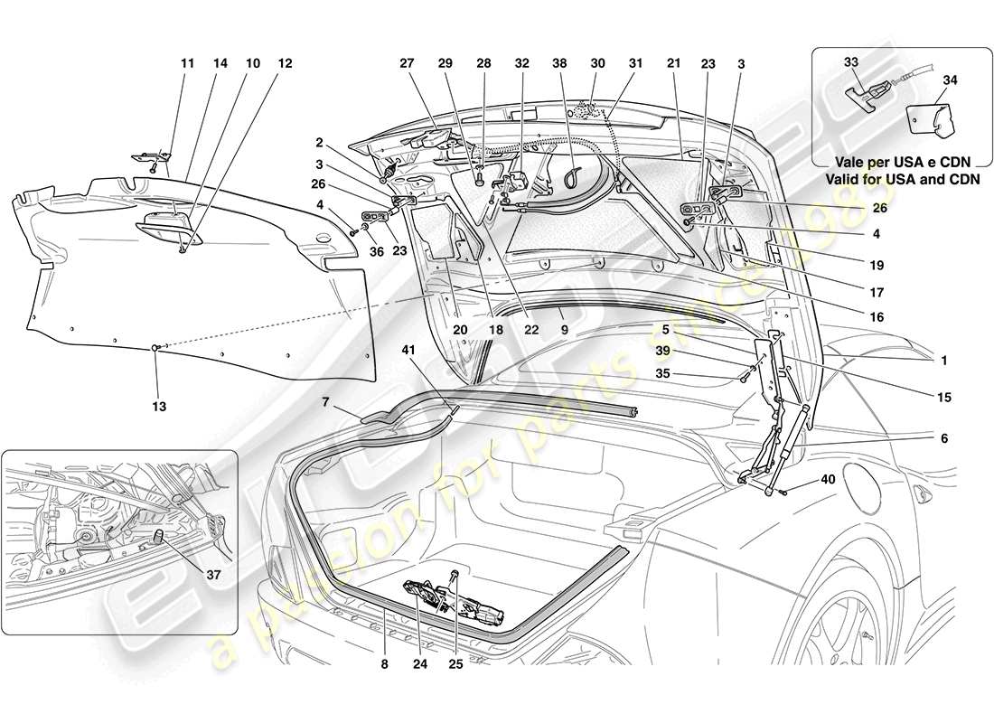 part diagram containing part number 69058800