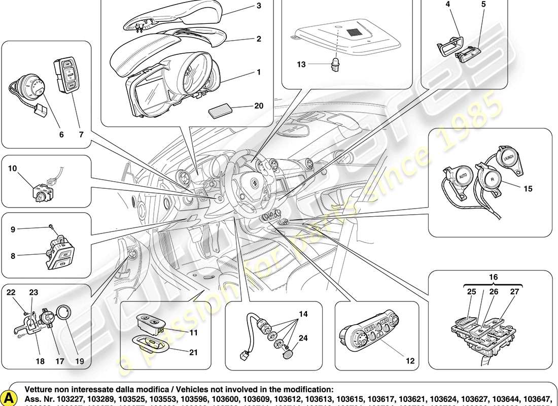 part diagram containing part number 266331