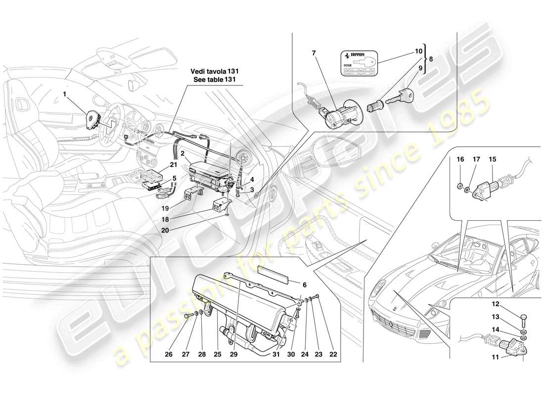 part diagram containing part number 685604..