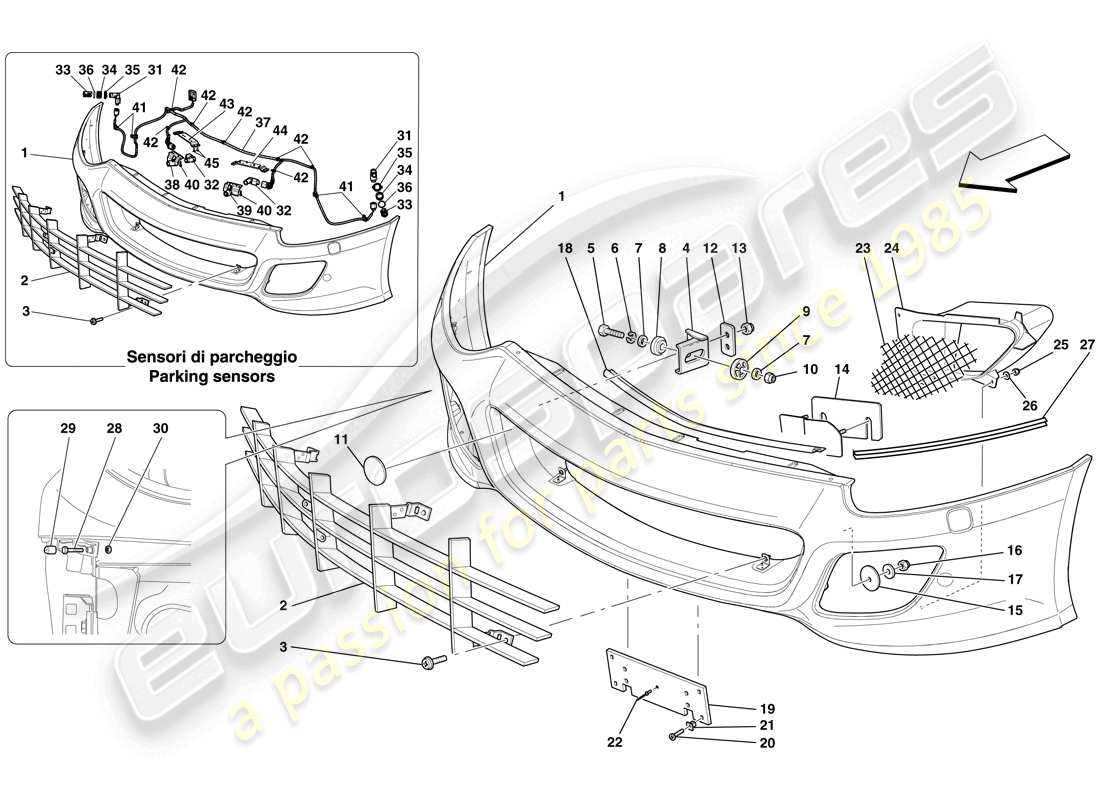 part diagram containing part number 84269310