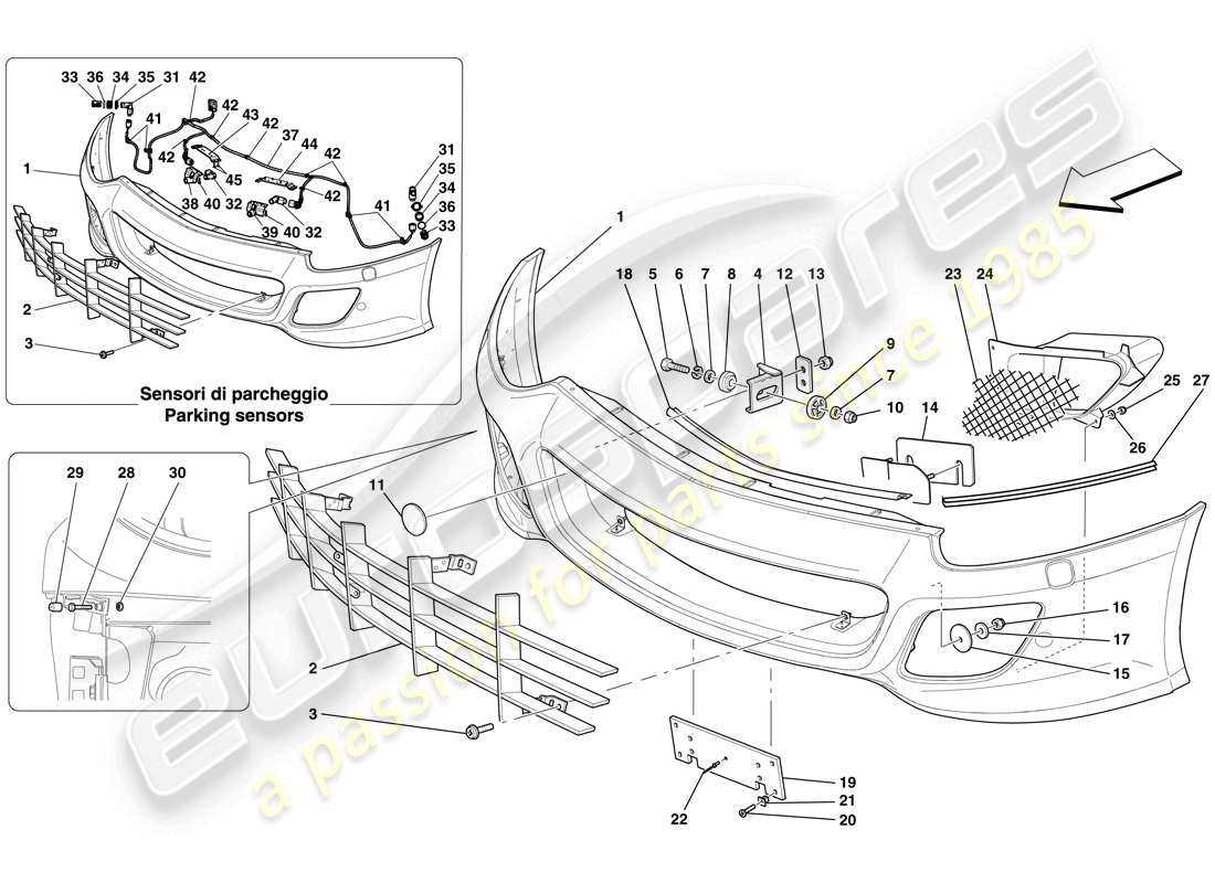 part diagram containing part number 83695500