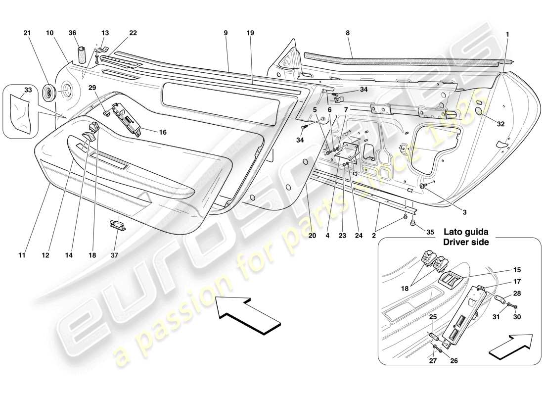 part diagram containing part number 80289500