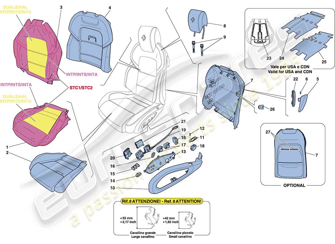 part diagram containing part number 84452400