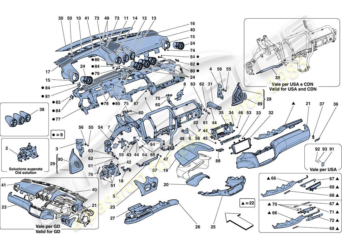 part diagram containing part number 85546300