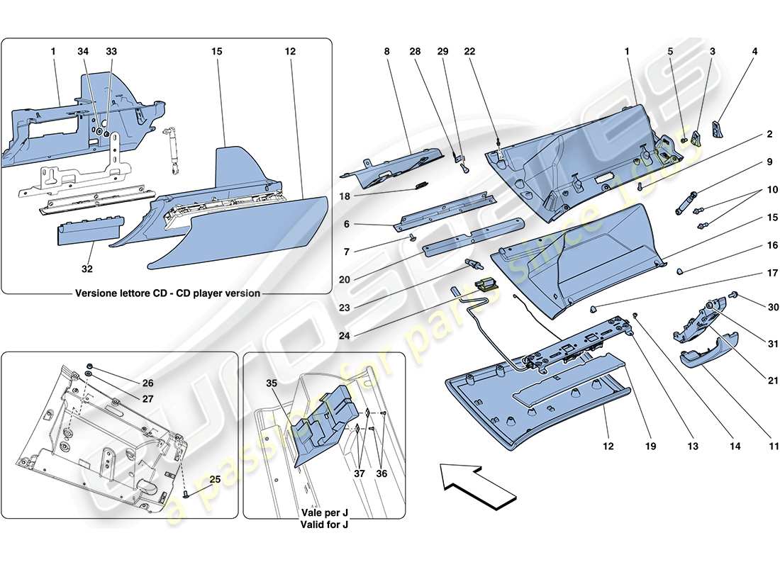 part diagram containing part number 83940100