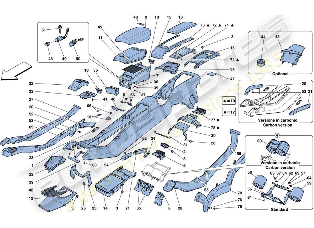 part diagram containing part number 84436700