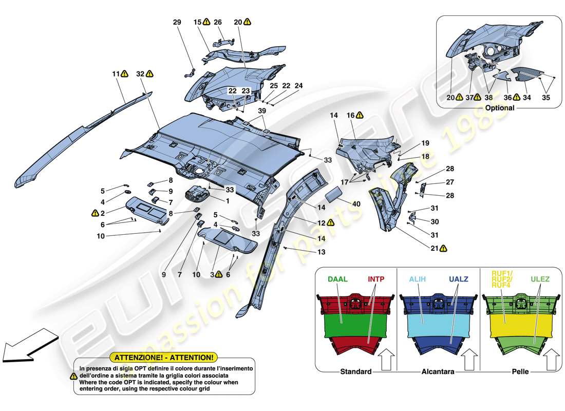 part diagram containing part number 88512000