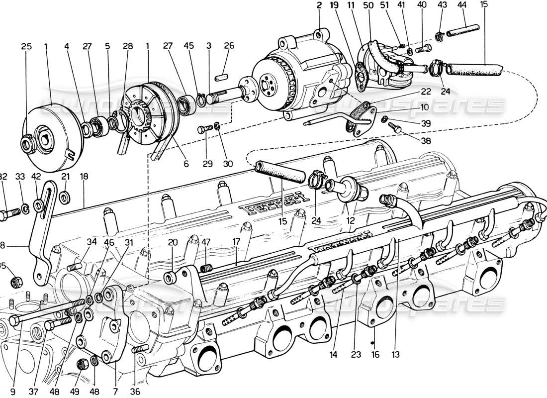 part diagram containing part number 8x1, 25x22 - uni 5739