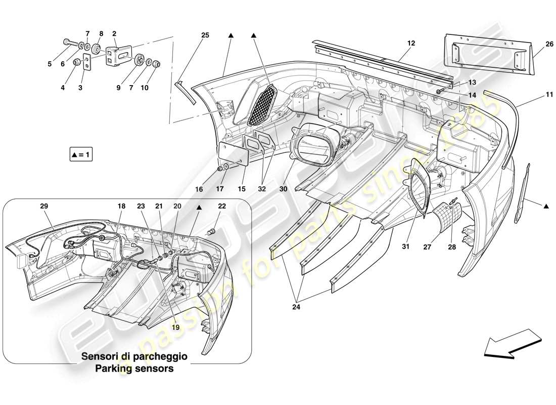 part diagram containing part number 83549710