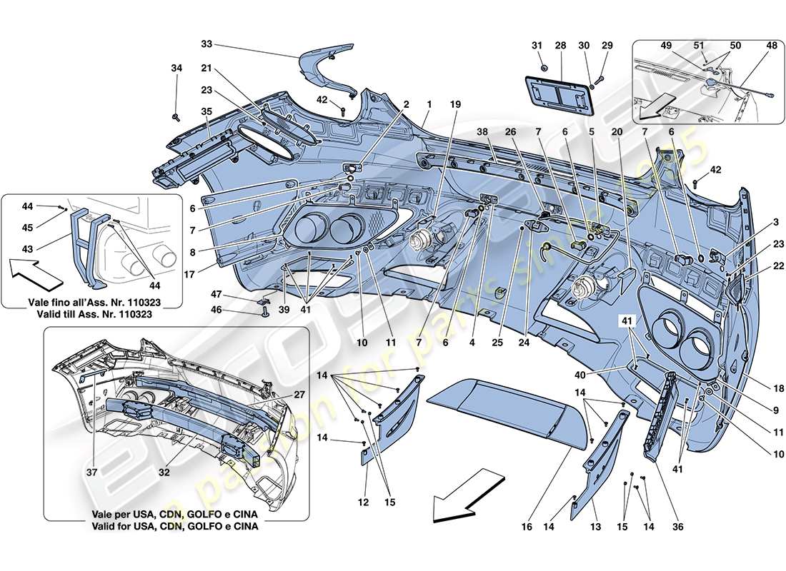 part diagram containing part number 84260210