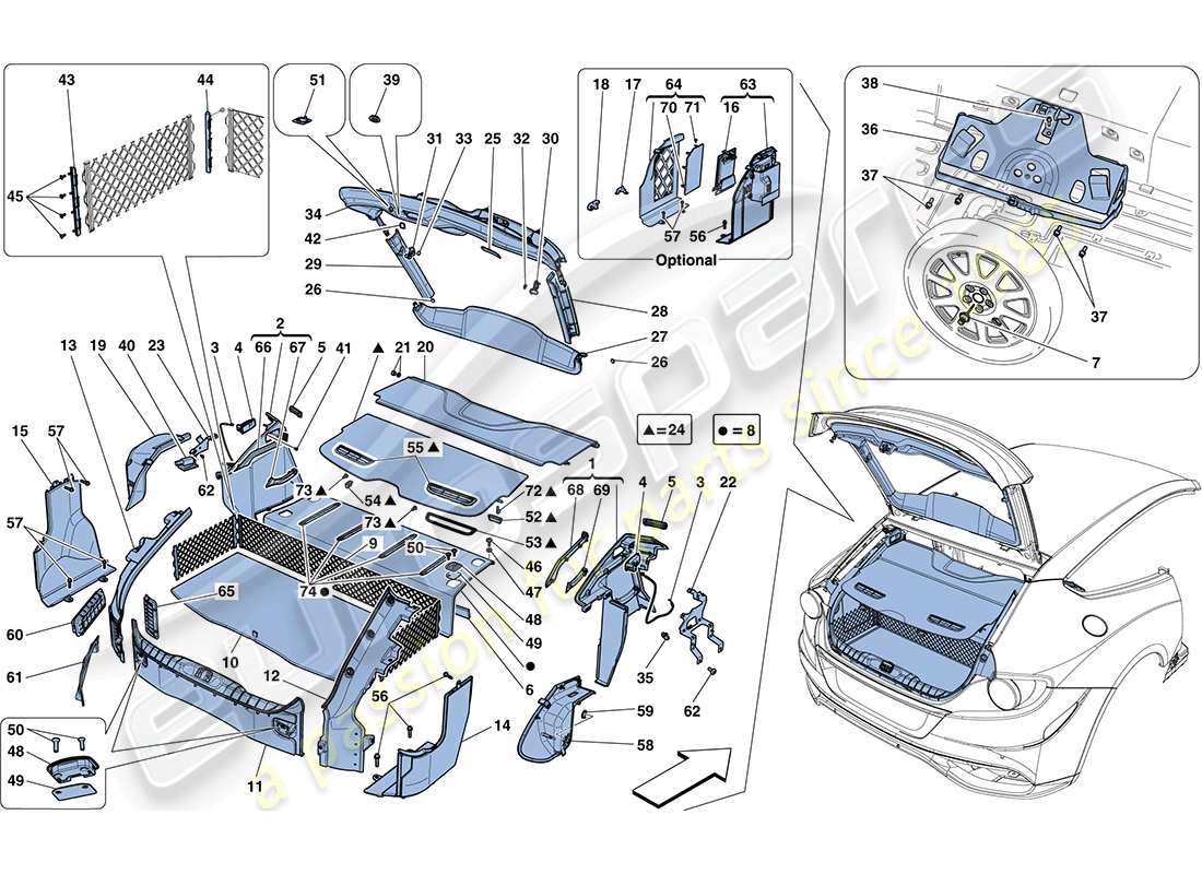 part diagram containing part number 254629