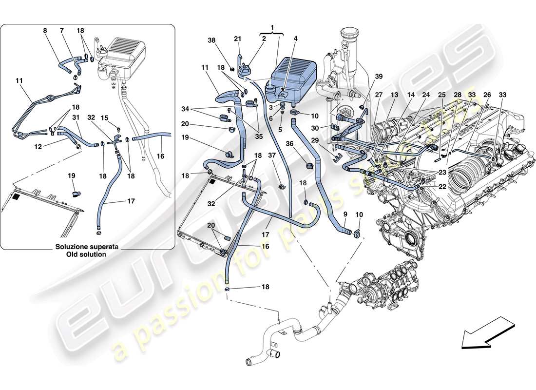 part diagram containing part number 260430