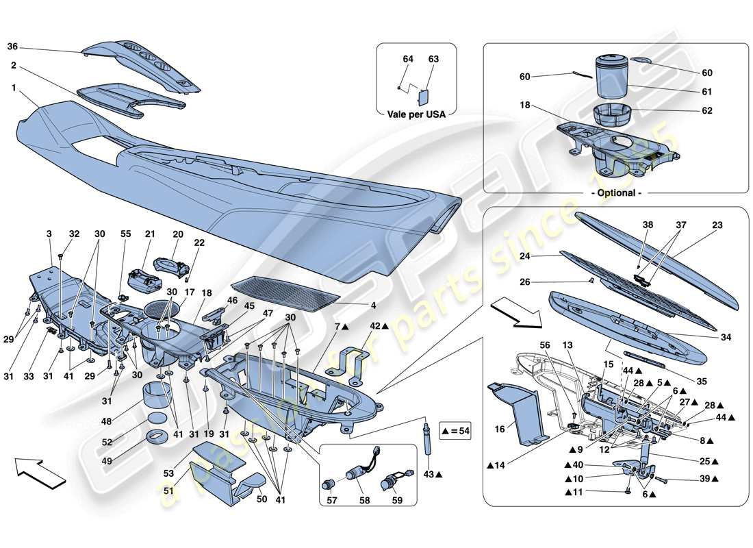 part diagram containing part number 85519100